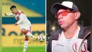 Edison Flores respalda a Jairo Concha tras su error en la derrota de la selección peruana ante Chile: “Son sus primeros partidos”