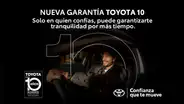 "Toyota 10”: La garantía extendida de Toyota que respalda tu vehículo