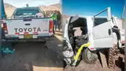 Arequipa: triple choque en la Panamericana Sur deja siete heridos