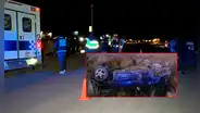 Un muerto y un herido tras violento despiste de vehículo en la vía Lampa–Juliaca