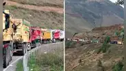 Transportistas de mineral bloquearon vía hacia la sierra de La Libertad en protesta por ampliación del REINFO