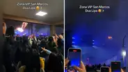 Alumnos de San Marcos usan tercer piso de facultad para ver gratis concierto de Dua Lipa y redes bromean: "Zona Vip"