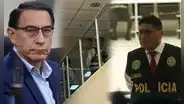 Martín Vizcarra: policías resguardan sala judicial donde se lee sentencia contra el expresidente