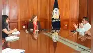 Presidenta Cecilia León realiza gestiones para implementación de Nuevo Juzgado en San Pedro de Lloc