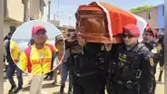 “Mi hijo murió como un héroe”: Chiclayo recibe los restos del policía que falleció rescatando a dos personas