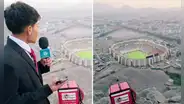 Joven narra la final de la Copa Libertadores desde el cerro junto al Estadio Monumental: "Ya nos quedamos sin voz"