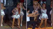 ¡Lo dio todo! Magaly Medina subió al escenario y bailó en el aniversario de La Bella Luz: "Sé que soy dos pies izquierdos"