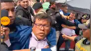 Escolta presidencial de José Jerí agredió a la prensa: periodista de RPP fue retirado cargado