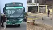 Asesinan a chofer de bus de la línea 20 en Chorrillos: sujetos armados dispararon varias veces