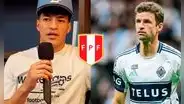 Kenji Cabrera confesó íntima conversación con Thomas Müller: el alemán recordó a una leyenda de la selección peruana