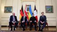Presidente de Ucrania se reúne con aliados europeos tras críticas de Donald Trump sobre acuerdo de paz