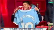 Manchester City sorprendió a Pol Deportes con tremendo regalo previo al partido contra Real Madrid por Champions League