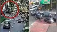 Colectivero arrolla a policía de tránsito y desata persecución en Jesús María: tenía más de medio millón de soles en papeletas