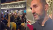 Hernán Barcos se despide entre ovaciones de miles de hinchas de Alianza Lima en su restaurante en Lima