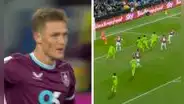 Oliver Sonne le responde a su DT en la cancha: peruano marcó un golazo en la Premier League tras ser 'borrado' por 81 días