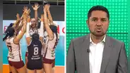 Fernando Egúsquiza lanza despectivo comentario contra jugadoras de Olva Latino en transmisión de Liga Peruana de Vóley