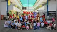 Hijos e hijas de los servidores judiciales participaron de chocolatada navideña
