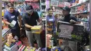 Emprendedor peruano se emociona y dona decenas de juguetes por Navidad: "Quien ayuda, Dios le multiplica"