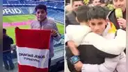 Niño venezolano se emociona al encontrar a ‘Pol Deportes’ en España y lo abraza: "Me inspira mucho"