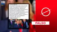 Es falso que Donald Trump hablara de Alberto Fujimori como ejemplo político en Latinoamérica: la imagen fue manipulada