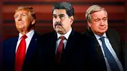 Maduro advirtió al secretario general de la ONU que "amenazas" de Trump podrían afectar la paz regional