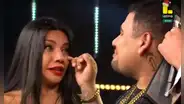 Diana Sánchez rompe en llanto tras eliminación del imitador de Josimar en ‘Yo soy’ y él le seca las lágrimas: “No me gusta que la gente llore”