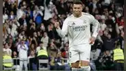 Kylian Mbappé marcó un tanto en la victoria del Real Madrid e igualó el récord de Cristiano Ronaldo