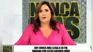 Andrea Llosa anuncia el fin de su programa 'Nunca más' tras 14 años al aire: "Nunca se olviden de que el amor no duele"