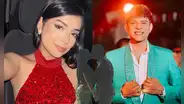 Cielo Fernández de Corazón Serrano y Axel Medina de La Única Tropical fueron captados besándose tras negar romance