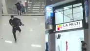 Delincuentes roban S/200,000 a cambista en galería de Gamarra luego de encañonarlo y golpearlo