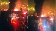 San Juan de Lurigancho: reportan incendio de gran magnitud en fábrica de tecnopor