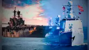 El país construyó una enorme 'flota dorada' de buques de guerra para superar a China y mantener el poder en los mares