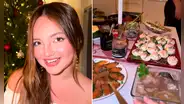 Francisca Aronsson llega a Suecia y sorprende al mostrar cómo celebra la Navidad en su país natal: “Es muy típico de aquí”