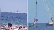 Piloto de avioneta muere tras estrellarse en el mar, a pocos metros de la playa de Copacabana, en Brasil