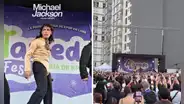 Concierto gratuito de Gabriela Villanueva, imitadora de Michael Jackson de 'Yo soy', terminó en desorden y largas filas