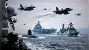 Las 2 superpotencias más poderosas del mundo se unen por primera vez y realizan operaciones navales conjuntas