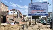 Extorsionadores dejan explosivo en obra de vías en Trujillo
