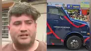 Habla padre de niño que murió atropellado por camión blindado en Gamarra: "Jugaba con un globo"