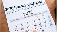 Estos son los feriados y días no laborales de 2026 en Estados Unidos: revisa el calendario oficial completo