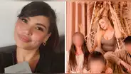 Angie Jibaja dedica conmovedoras palabras a Romina Gachoy por cuidar a sus hijos con Jean Paul Santa María: “Es linda, todo mi amor para ella”