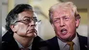 Petro le responde a Trump tras amenazarlo con intervenir Colombia como en Venezuela: "Tomaré de nuevo las armas"