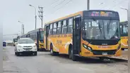Balean bus de la línea 41 en su paradero final de Villa El Salvador tras extorsiones: choferes suspenden labores