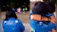 Adolescente rompe en llanto durante partido de fútbol en Venezuela al volver a ver a su mamá tras 4 años de ausencia: “Mami”