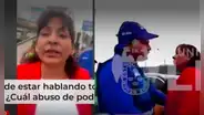 Revelan video inédito de la agresión de Kira Alcarraz a trabajador del SAT: "Deja de estar hablando tonterías"