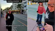 Influencer extranjero no reconoce a Gianmarco durante entrevista en la calle y el cantante reacciona: “Yo soy músico”