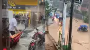 Lluvia torrencial en Tarapoto provoca inundaciones en calles, comercios y principales vías de la ciudad