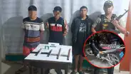 Iquitos: caen dos menores y un joven con armas de fuego artesanales