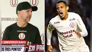 Javier Rabanal se sorprendió por el buen desempeño de Álex Valera en los entrenamientos de Universitario: "Es muy completo"