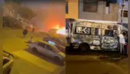 Combi queda calcinada en el Callao: extorsionadores la habrían incendiado porque dueño se negó a pagar cupo