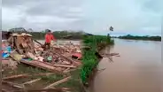 Crecida del río Ucayali arrasa con 65 viviendas y deja más de 100 damnificados en Loreto